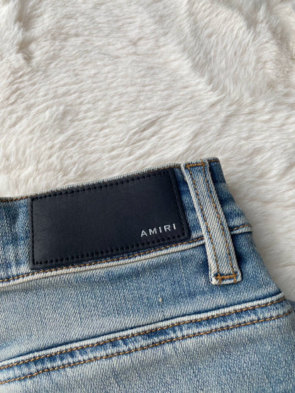 Amiri Rainbow Patchwork Jeans