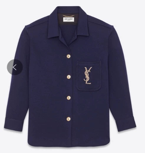 SAINT LAURENT Wool Blazer Jacket