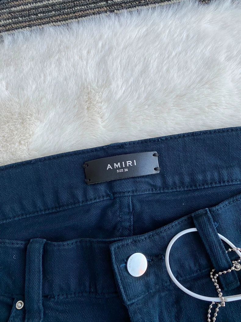 Amiri OG MX2 Denim Pants in Dark Blue