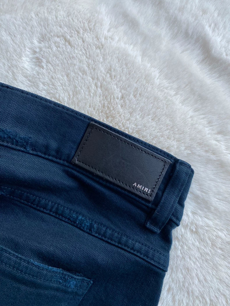 Amiri OG MX2 Denim Pants in Dark Blue