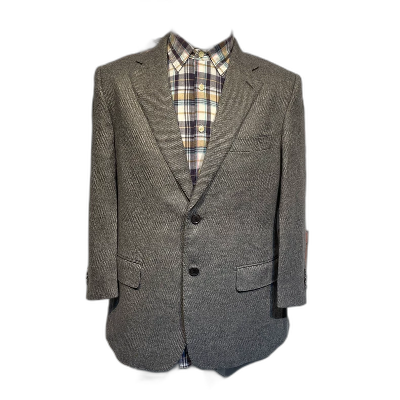 Vintage Wool Suit Jacket for Men
