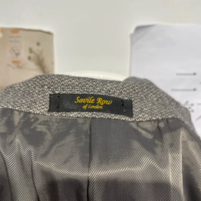 Vintage Wool Suit Jacket for Men