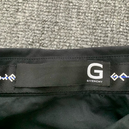Givenchy Black Logo Hem Shirt Jacket