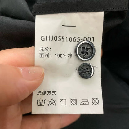 Givenchy Black Logo Hem Shirt Jacket