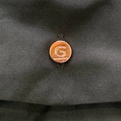 Givenchy Black Logo Hem Shirt Jacket