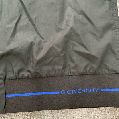 Givenchy Black Logo Hem Shirt Jacket