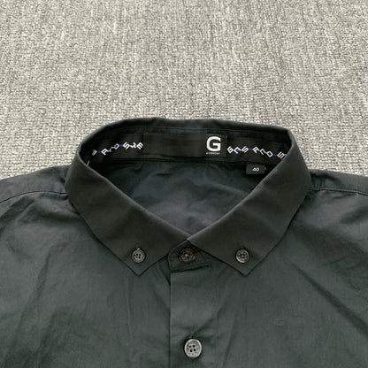 Givenchy Black Logo Hem Shirt Jacket