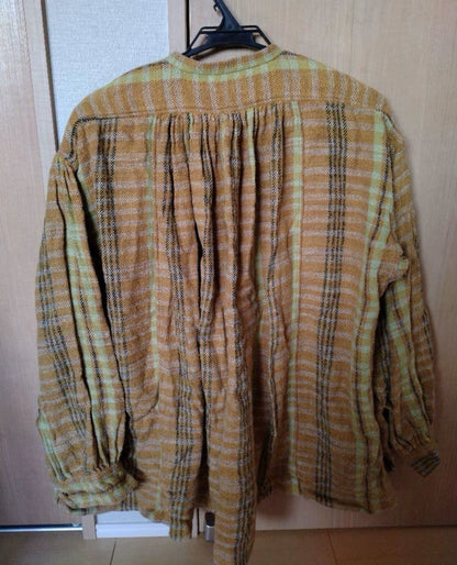 Kapital Plaid Cotton Doll Shirt