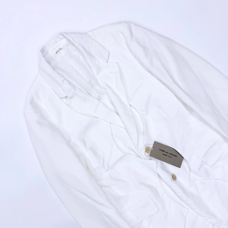 COMME des GARCONS HOMME PLUS White Blazer