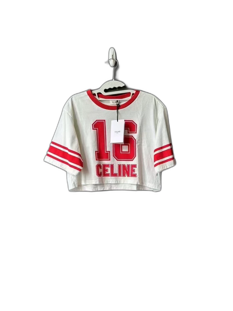 Celine Short Sleeve Crop Top