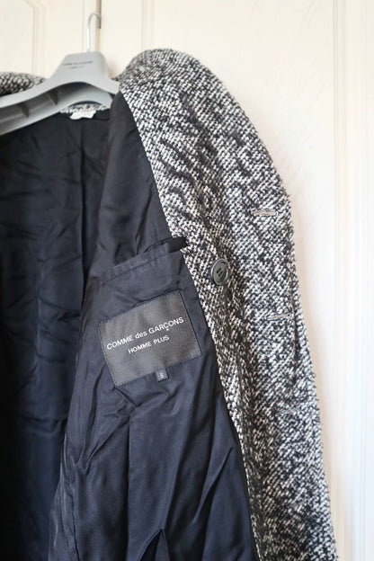 Comme des Garcons Gray Wool Coat