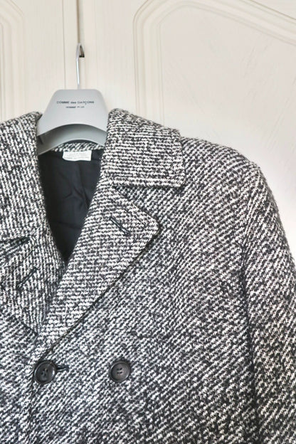 Comme des Garcons Gray Wool Coat