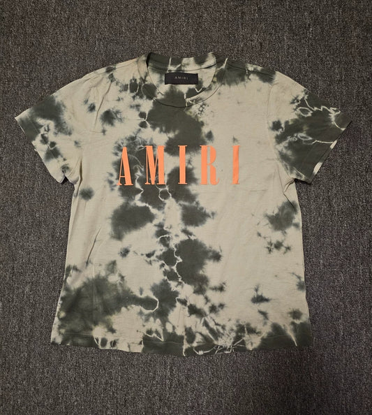 Amiri Tie-Dye Short Sleeve T-Shirt-yf