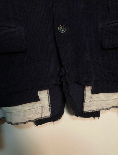 Comme des Garcons Deconstructed Corduroy Blazer
