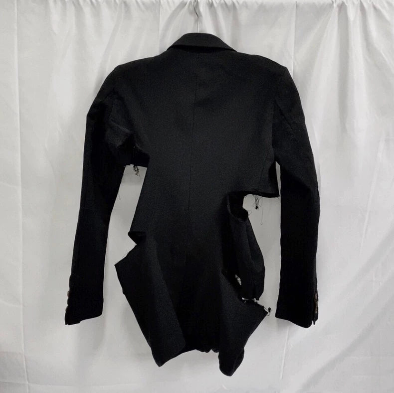 CDG Deconstructed Blazer Jacket XS