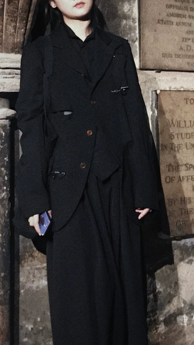 CDG Deconstructed Blazer Jacket XS