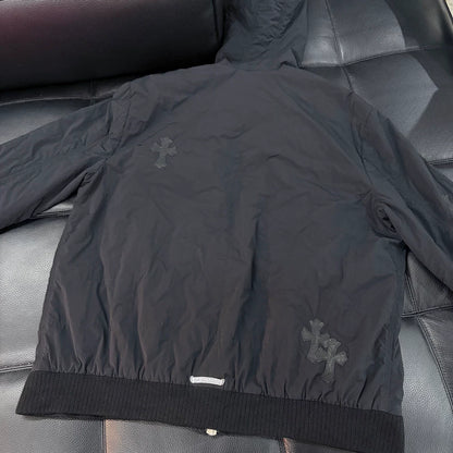 Chrome Hearts Cross Patch Zip Jacket