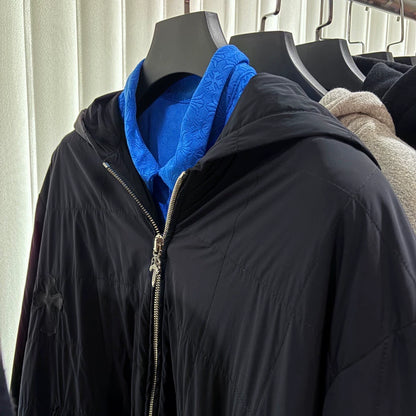 Chrome Hearts Cross Patch Zip Jacket