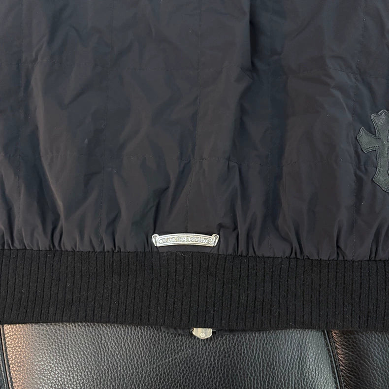 Chrome Hearts Cross Patch Zip Jacket