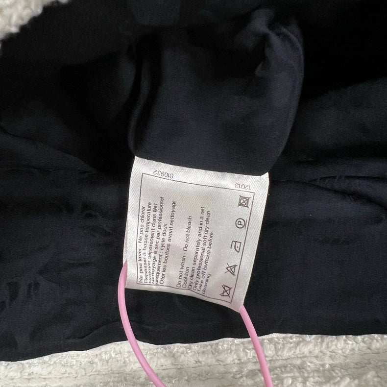 Chanel Classic Tweed Dress in Blue White