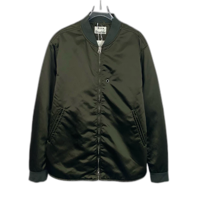Acne Studios Green Zipper Jacket