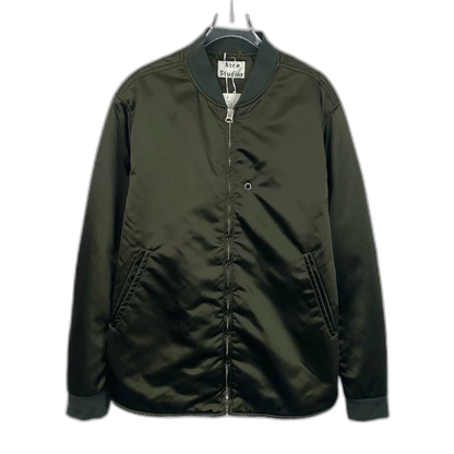 Acne Studios Green Zipper Jacket