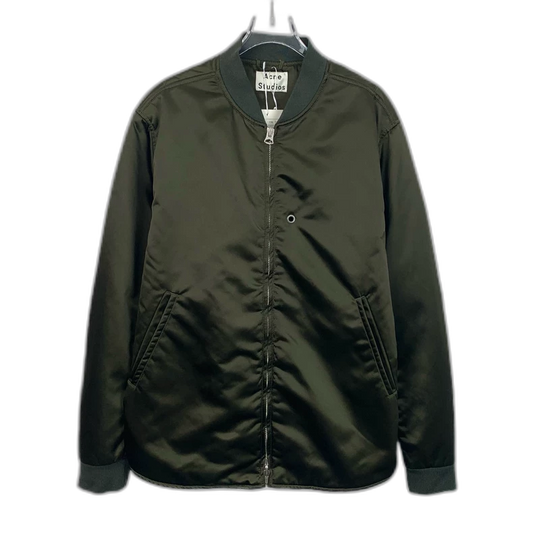 Acne Studios Green Zipper Jacket
