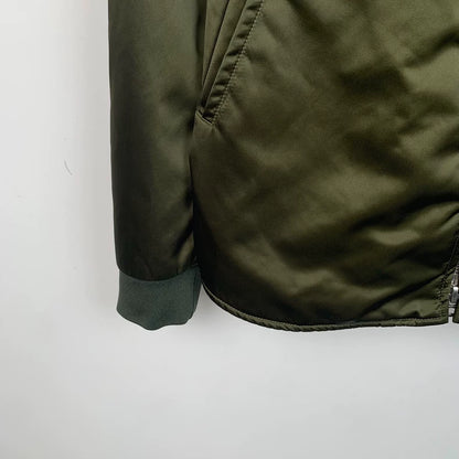 Acne Studios Green Zipper Jacket