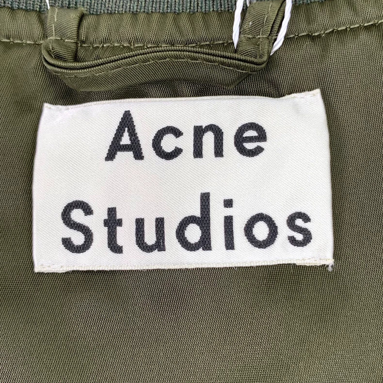 Acne Studios Green Zipper Jacket