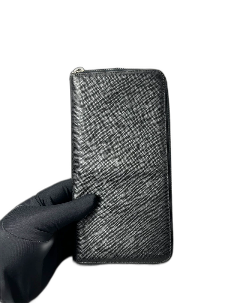 PRADA Long Wallet Card Holder Two-in-One
