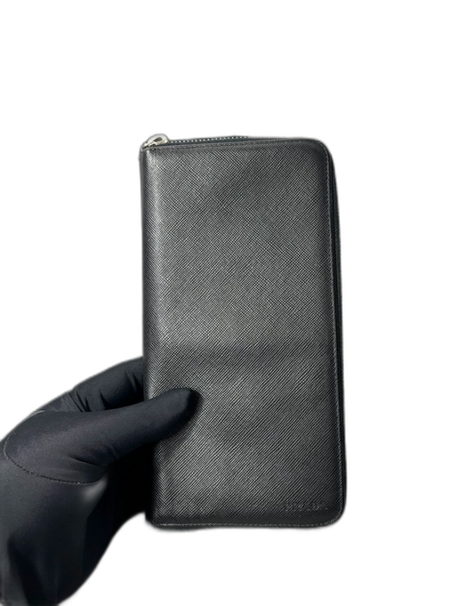 PRADA Long Wallet Card Holder Two-in-One