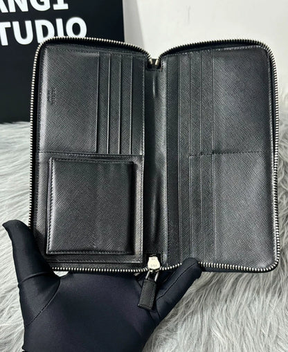 PRADA Long Wallet Card Holder Two-in-One