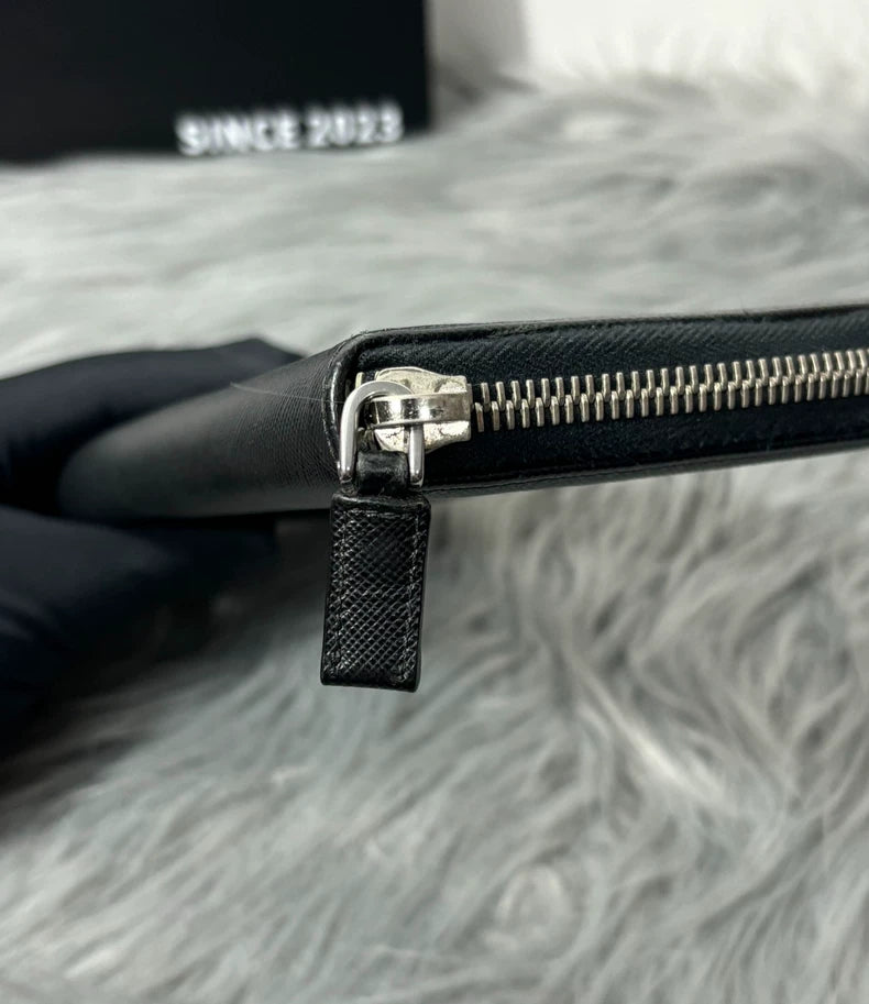 PRADA Long Wallet Card Holder Two-in-One