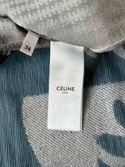 Celine Silk Print Shorts for Men