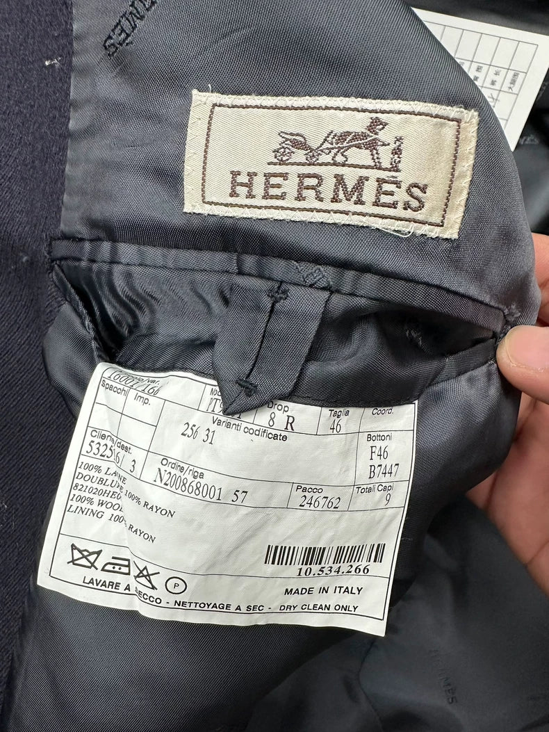 Hermes Double-Breasted Trench Coat
