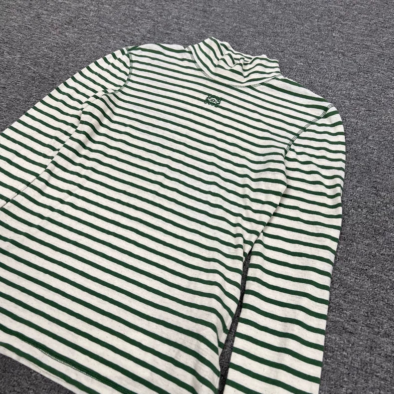Loewe Striped Long Sleeve Turtleneck Shirt