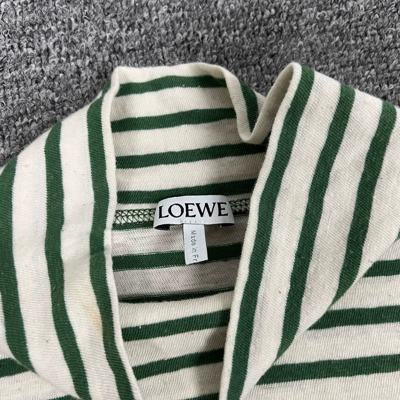 Loewe Striped Long Sleeve Turtleneck Shirt