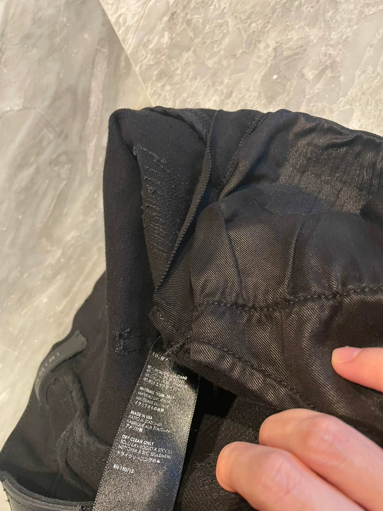 Amiri Distressed Black Denim Pants Size 36