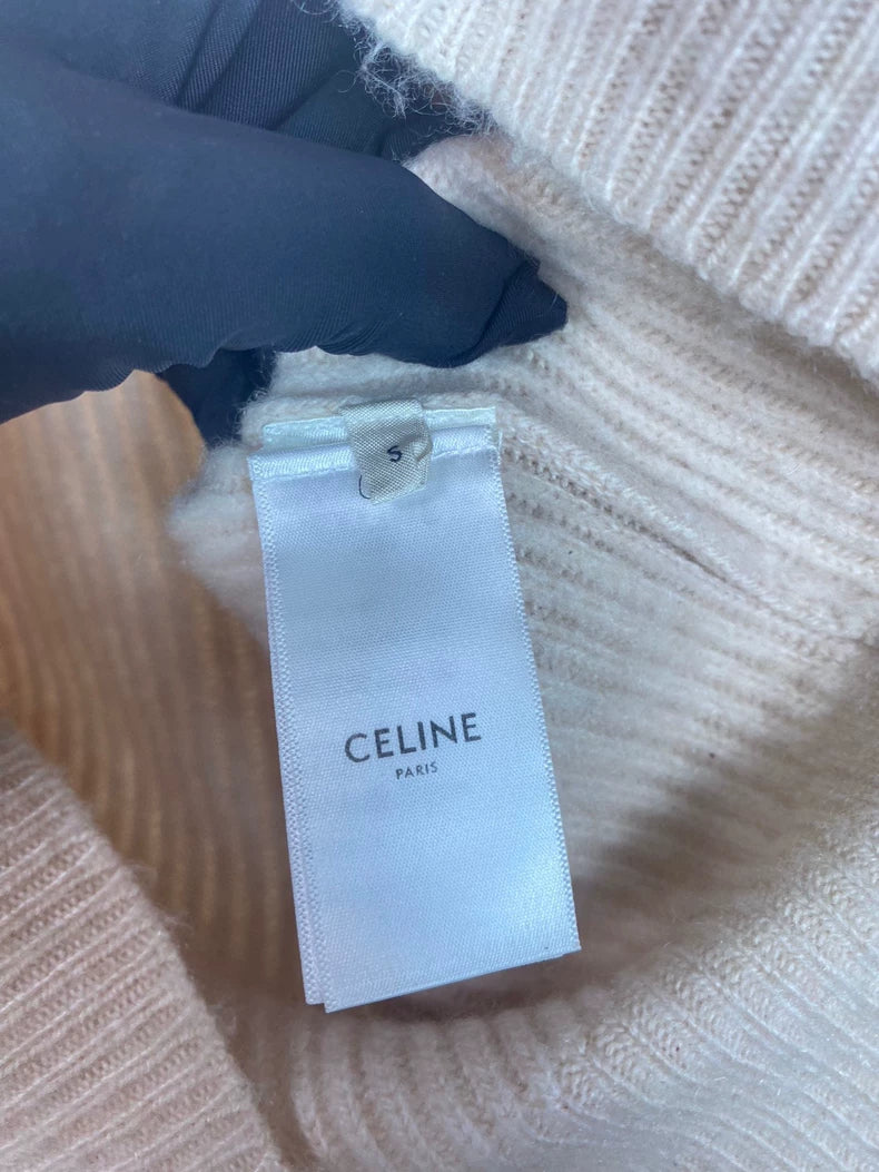 Celine Cashmere Knit Sweater in Size S