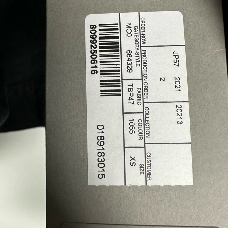 Balenciaga Embroidered Logo Denim Jacket