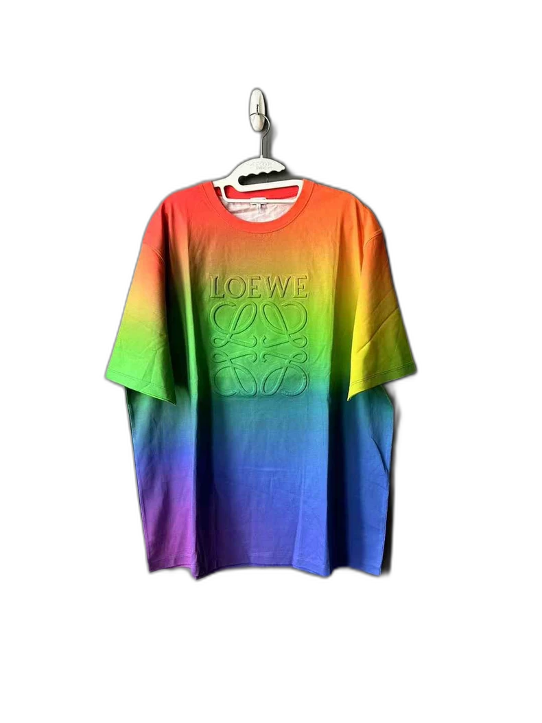 Loewe Colorful Gradient Short Sleeve T-Shirt
