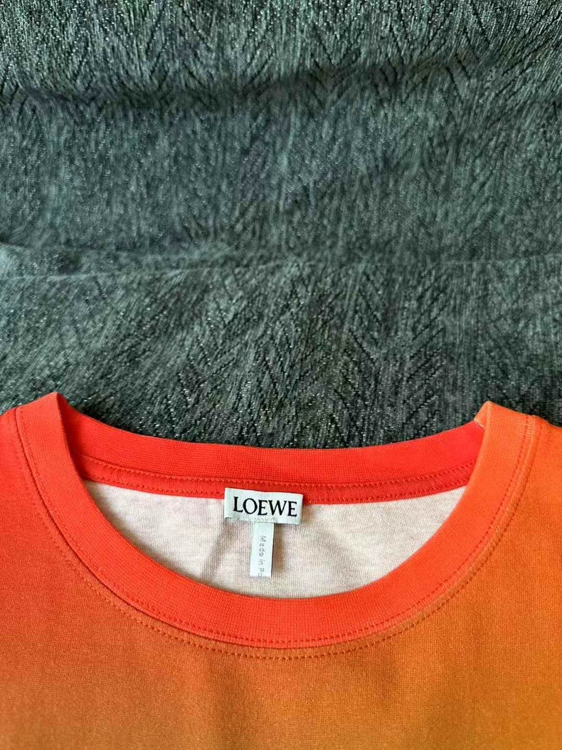 Loewe Colorful Gradient Short Sleeve T-Shirt