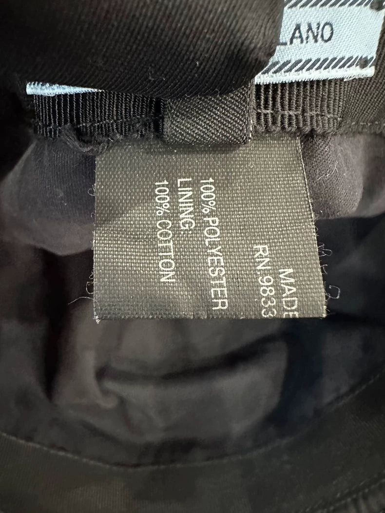 Prada Black Bucket Hat for Women Size S