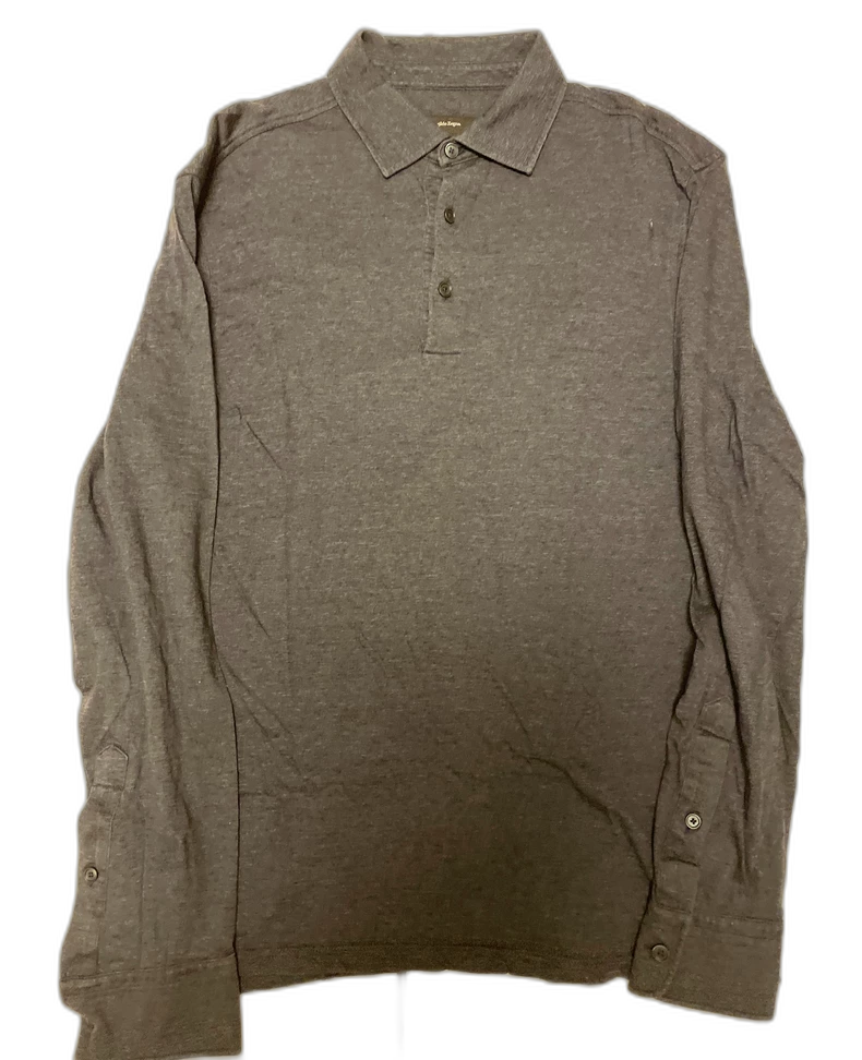Ermenegildo Zegna Long Sleeve Polo Shirt