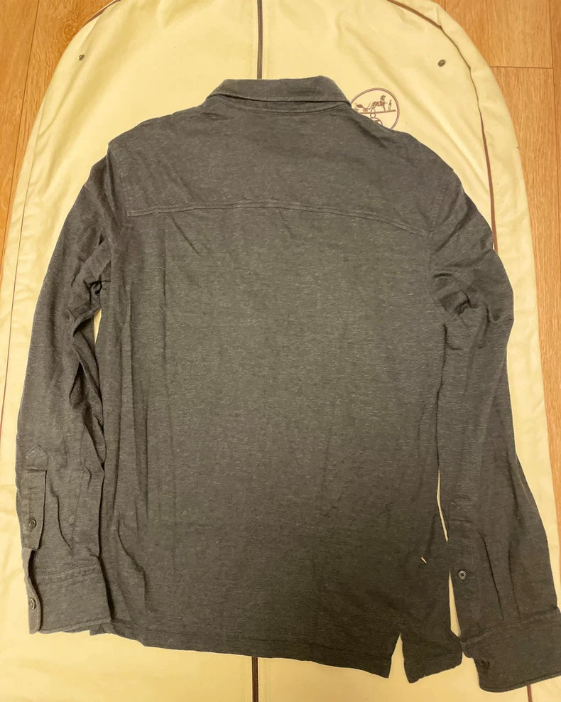 Ermenegildo Zegna Long Sleeve Polo Shirt