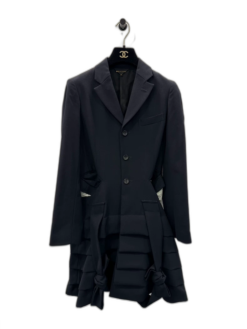 Comme Des Garcons Blue Suit Jacket