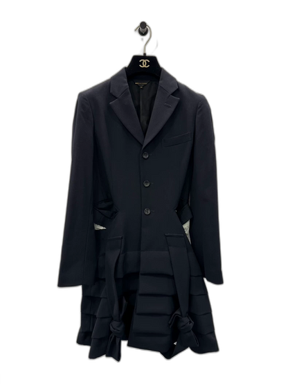 Comme Des Garcons Blue Suit Jacket