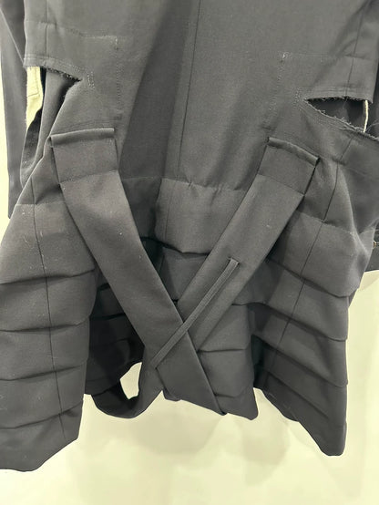 Comme Des Garcons Blue Suit Jacket