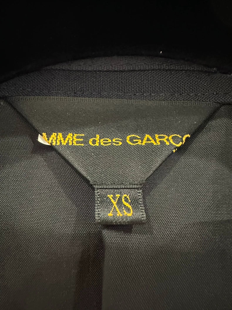 Comme Des Garcons Blue Suit Jacket