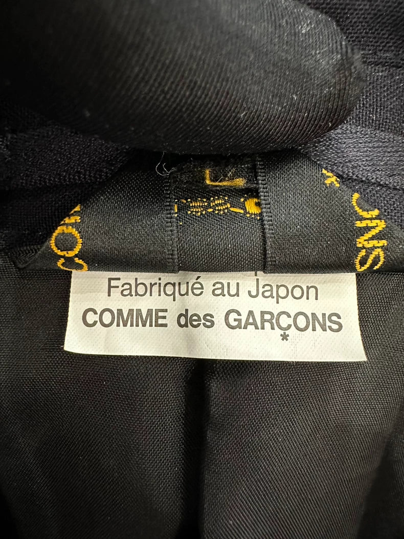 Comme Des Garcons Blue Suit Jacket